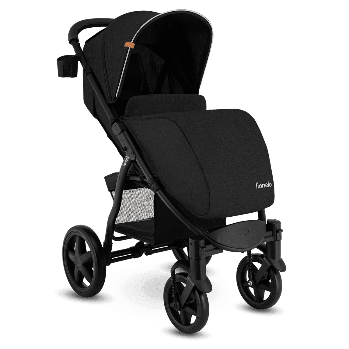 Lionelo Annet Plus Black Carbon - stroller - الصورة 2