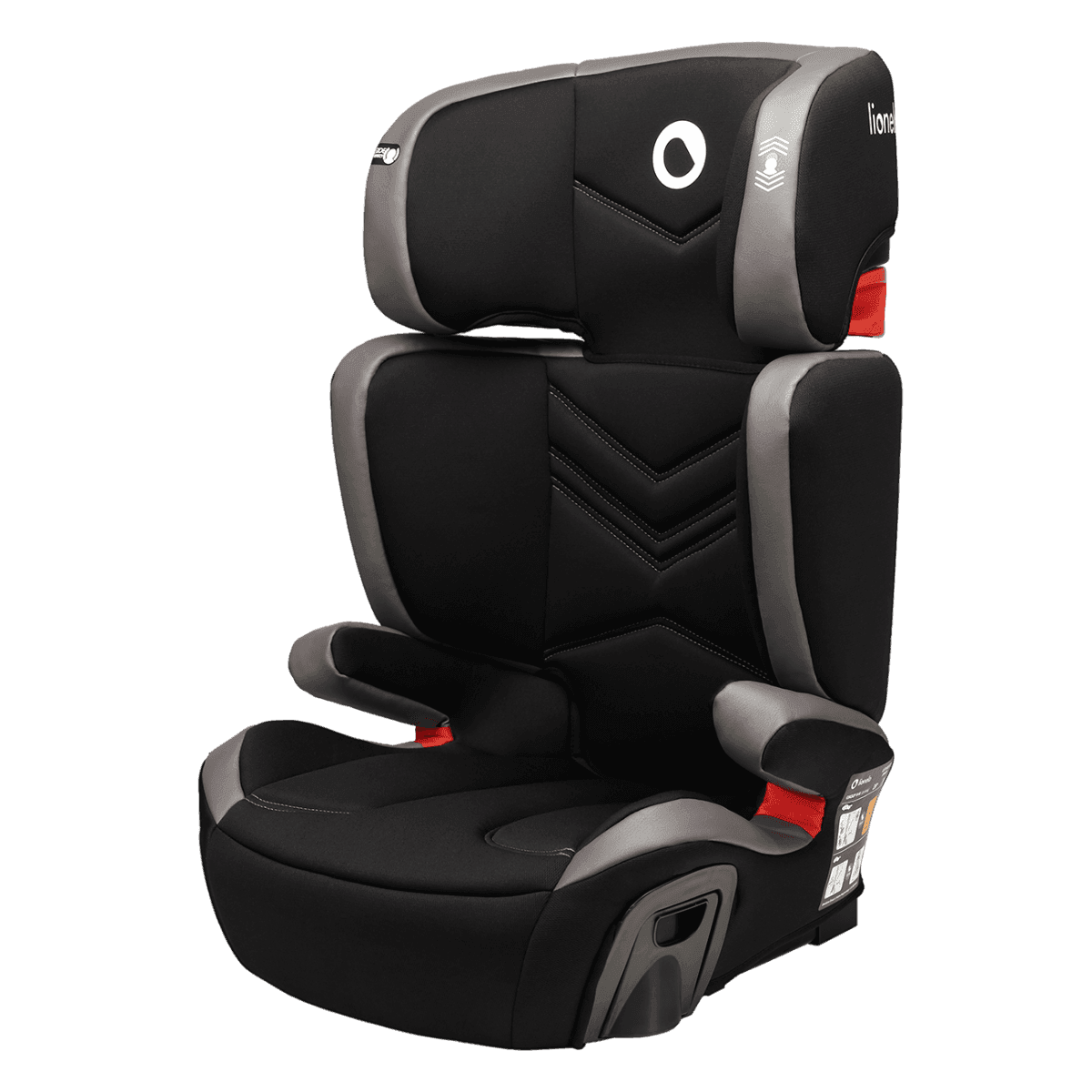 Lionelo Hugo Grey child safety seat 15-36 kg