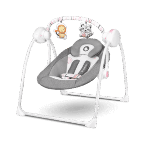 Lionelo Ruben Grey Rose - bouncer - rocker