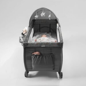 Lionelo Sven Plus Grey Scandi - cot 2 in 1