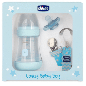 Chicco Set Perfect Rose For Newborns Blue (150 ml)