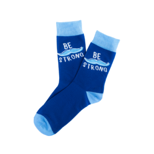 Socks - Be Strong - Blue
