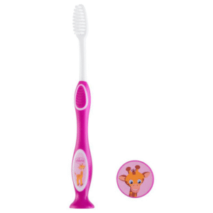 Chicco Milk teeth toothbrush (3-6 years) Pink