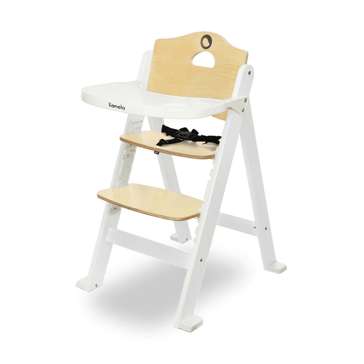 Lionelo Floris White - high chair