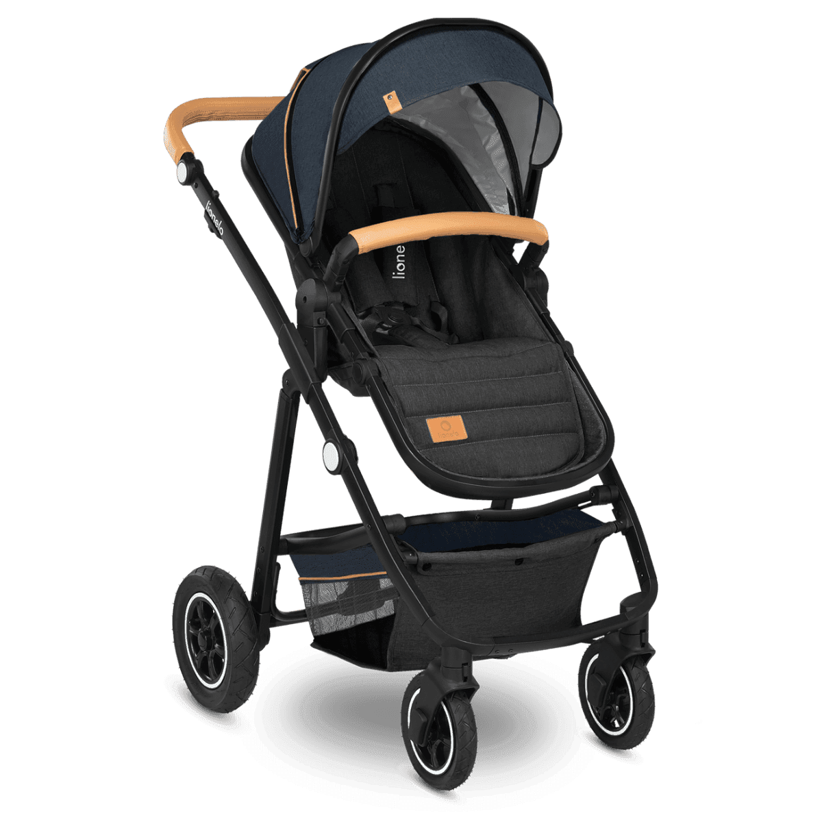 Lionelo Amber 2 in 1 Blue Navy - multi-function pram 2 in 1 - الصورة 5