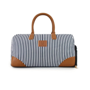 Striped Gym Bag