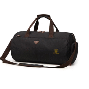 Black Canvas Gym Bag