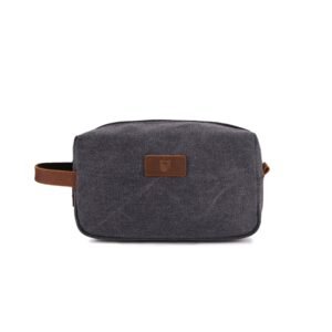 Black Canvas Pouch
