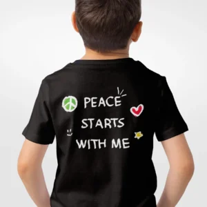 Peace Starts With Me - Kid's T-Shirt
