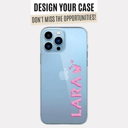 Clear Lara Case With Name (Design)