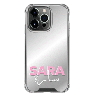 Full Mirror Sara Case With Name (Design)