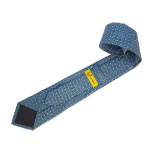 Horseshoe Print Silk Tie