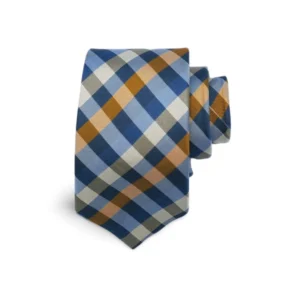 Plaid Silk Tie