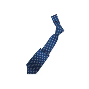Flower Print Silk Tie