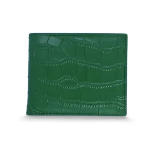 Green Leather Wallet