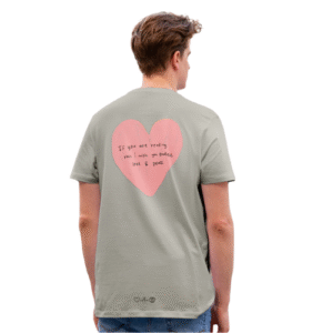 Peace & Love - Adult's Tshirt