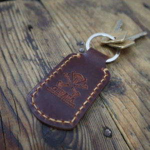 مدالية جلد بقري-  N031