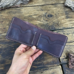 محفظة جلد بقري من جرش - N011