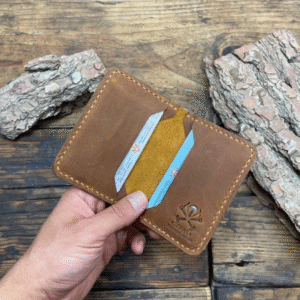 محفظة جلد بقري من جرش - N023