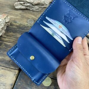 محفظة للنساء جلد بقري طبيعي - N025