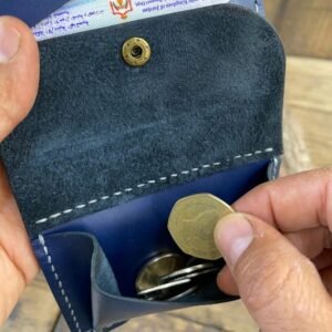 محفظة للنساء جلد بقري طبيعي - N025