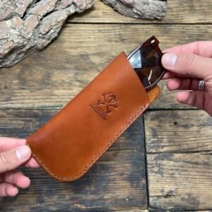 حافظة للنظارات جلد طبيعي -  N026