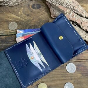 محفظة للنساء جلد بقري طبيعي - N025