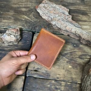 No.58 محفظة جلد بقري طبيعي‎