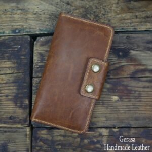 Leather Long Wallet N037