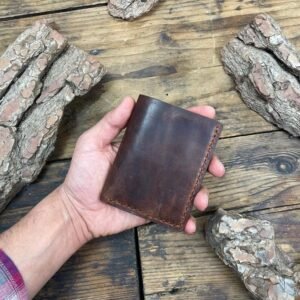 No. 53 محفظة جلد بقري طبيعي