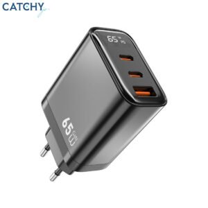 WiWU Wi-G012 EU Firefly GaN Fast Charger 2C+1A (65W)