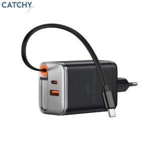 WiWU Wi-G020 Helix GaN Fast Charger Compact Dual-Port (67W)