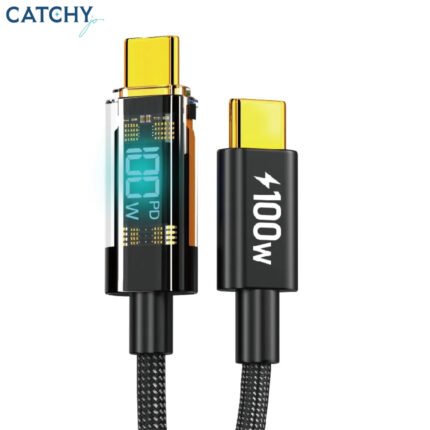 Moxom LX-CB827 Type-C to Type-C Charging & Data Sync Cable (100W)