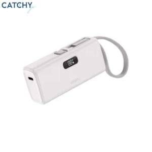 WiWU Power Bank With Type-C Plug Cable (5000mAh)