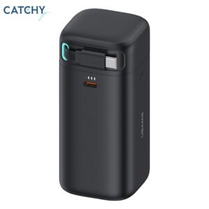 USAMS US-CD216 Dual Output Power Bank With Type-C Magnetic Retractable (18000mAh)