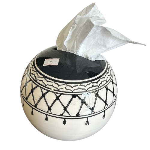 Home Decor Tissue Holder - Ceramic - Image 2