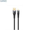 TOTU CB-8 Series Transparent Braided USB-A To Lighting Cable (12W)