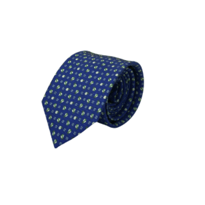 Lady Bug on Navy Silk Tie