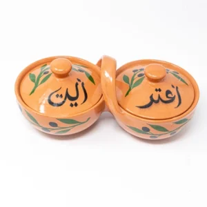 Oil and thyme server