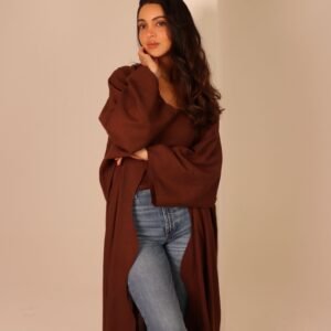 Jenin Abaya — Brown By Settled