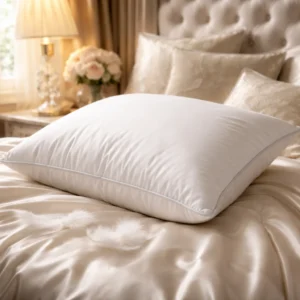 Pillow - مخدة ريش طبيعي وزن 1500 غرام ا وجه قطن