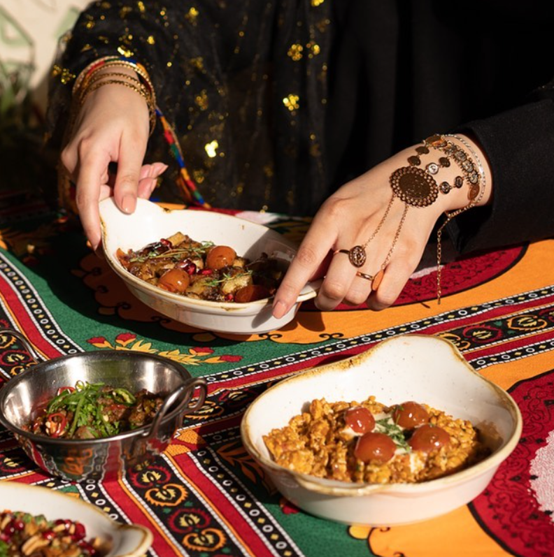 Jordanian Breakfast For Two With Moringa