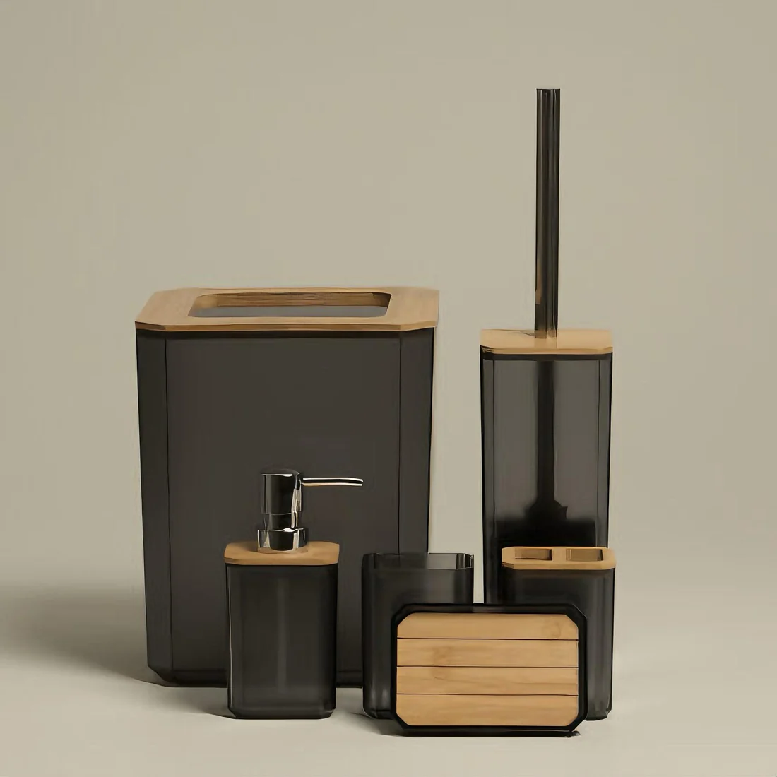Bathroom Set 6 Pieces