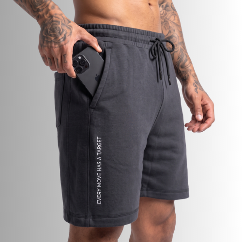 Relaxed Athletic Fit Black Short - الصورة 6