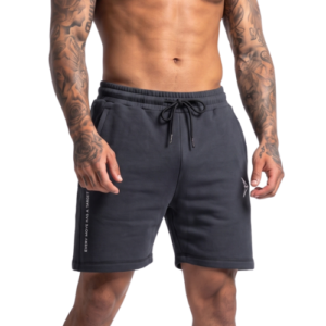 Relaxed Athletic Fit Black Short