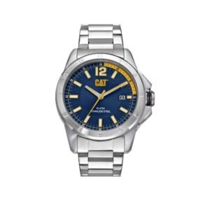 Cat Big Twist 24 Watch Dial/Blue | Strap Silver SS