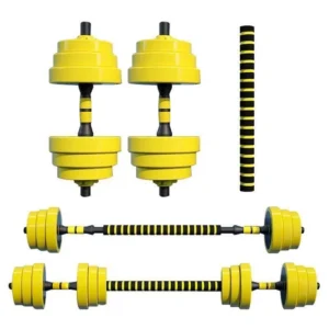 2-1 Adjustable Dumbbells - Barbell Set