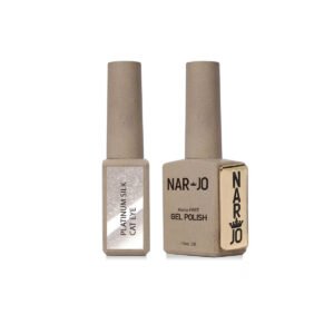 Narjo Platinum Silk Cat Eye Gel Polish – Magnetic Effect