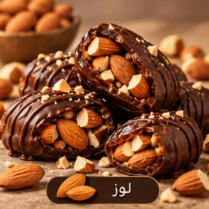 Luxury Chocolate Stuffed Dates & Almond