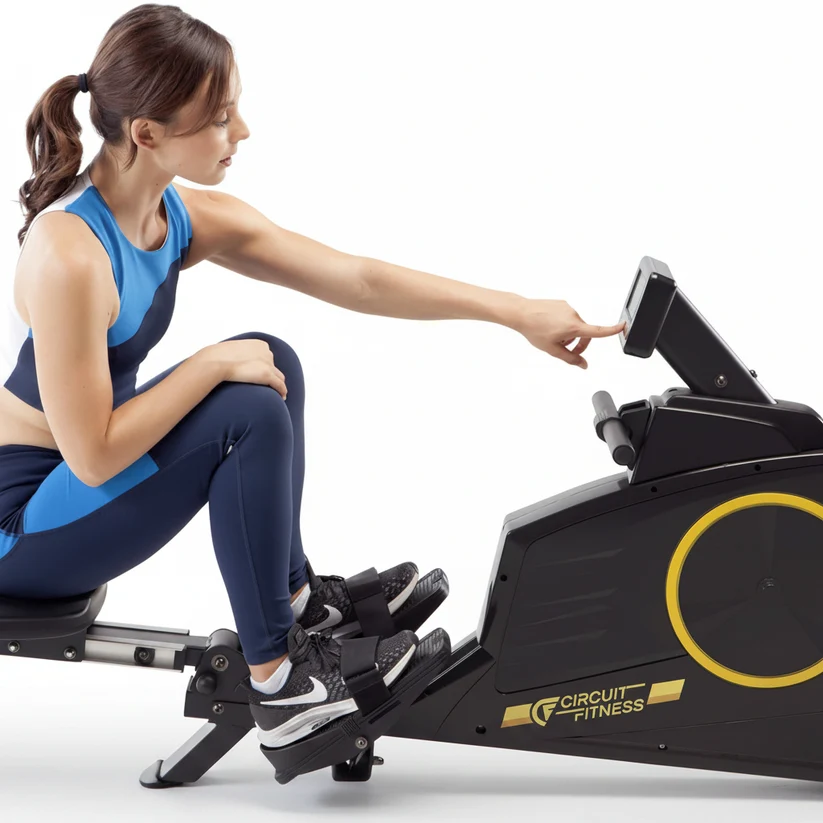 World Fitness Smart Rowing Machine - Image 3
